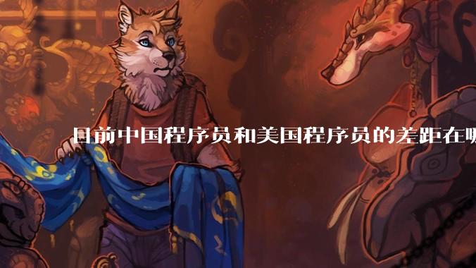 目前中国程序员和美国程序员的差距在哪里？